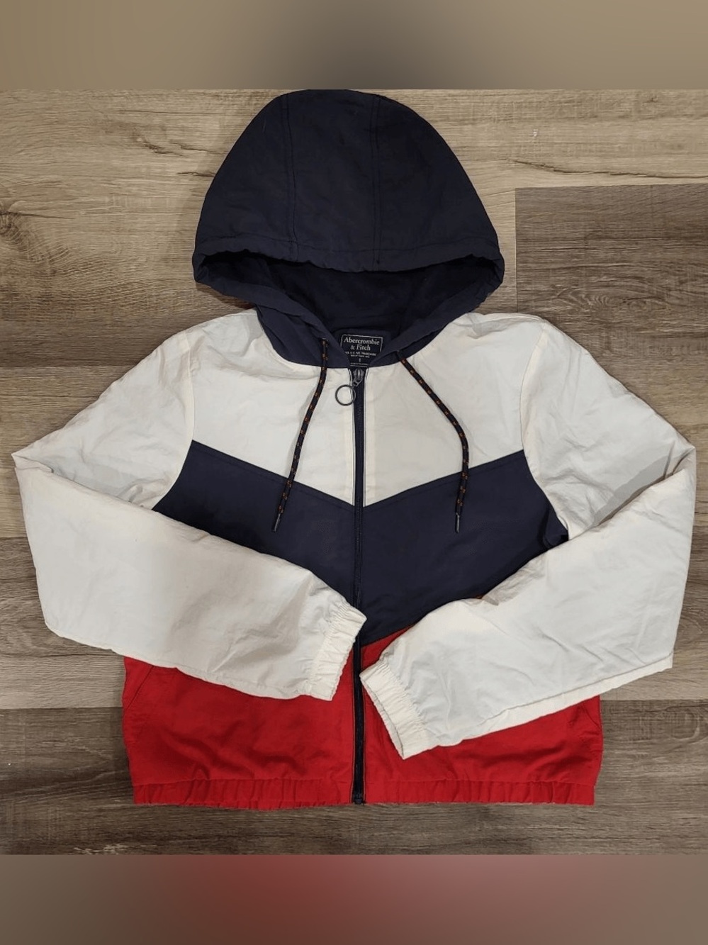 A&F Colorblock Windbreaker - Picture 4 of 7